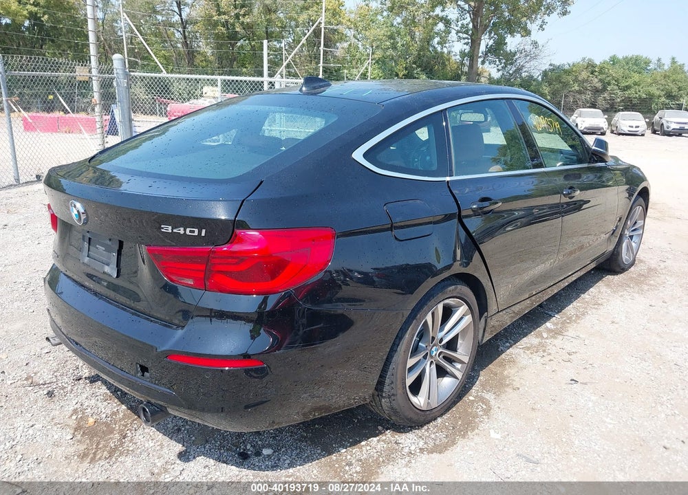 2017 BMW 340I GRAN TURISMO XDRIVE VIN: WBA8Y3C39HG450913