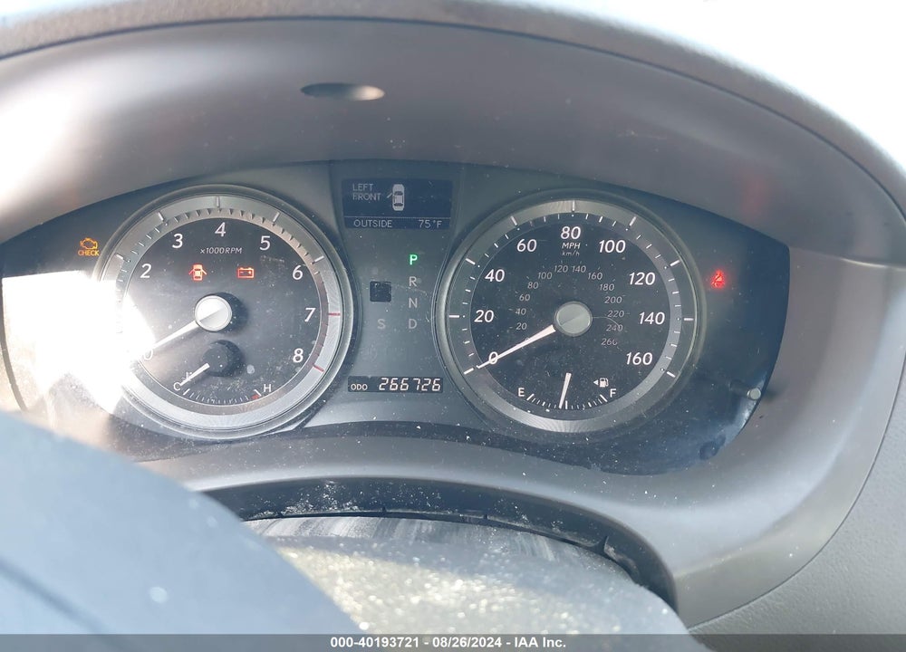 2008 LEXUS ES 350 VIN: JTHBJ46GX82179082