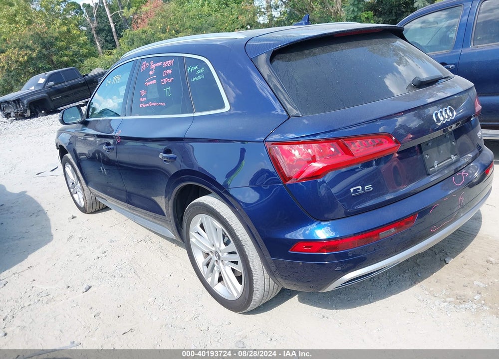 2018 AUDI Q5 2.0T PREMIUM/2.0T TECH PREMIUM VIN: WA1BNAFY8J2002088