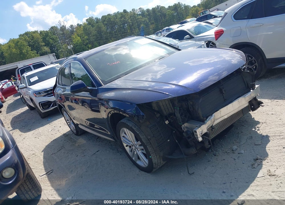 2018 AUDI Q5 2.0T PREMIUM/2.0T TECH PREMIUM VIN: WA1BNAFY8J2002088