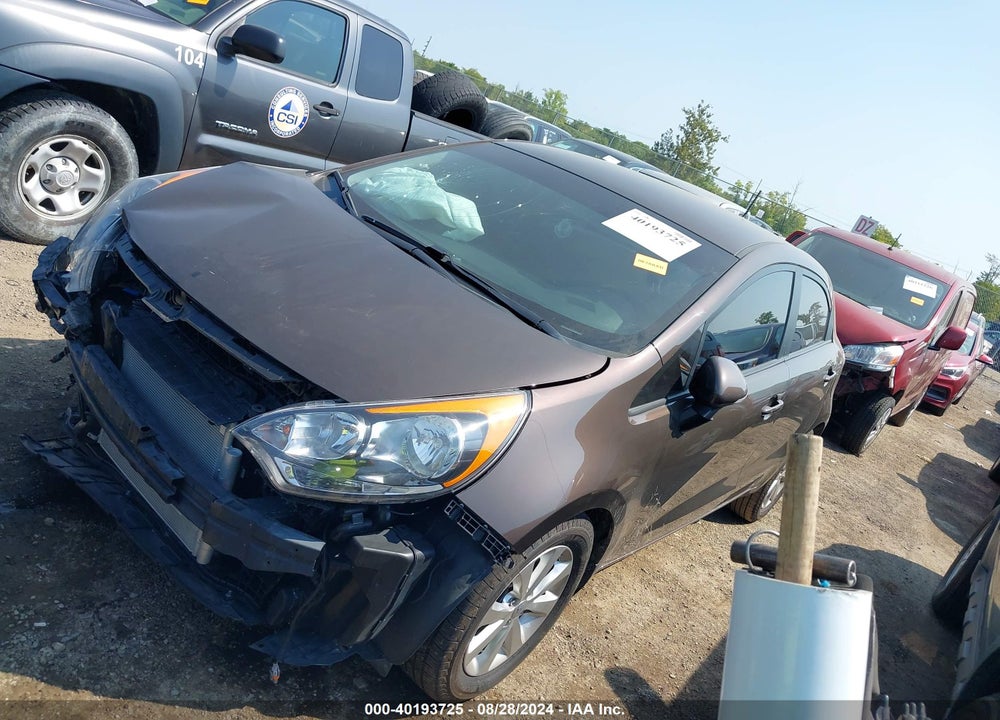 2015 KIA RIO EX VIN: KNADN5A35F6465286
