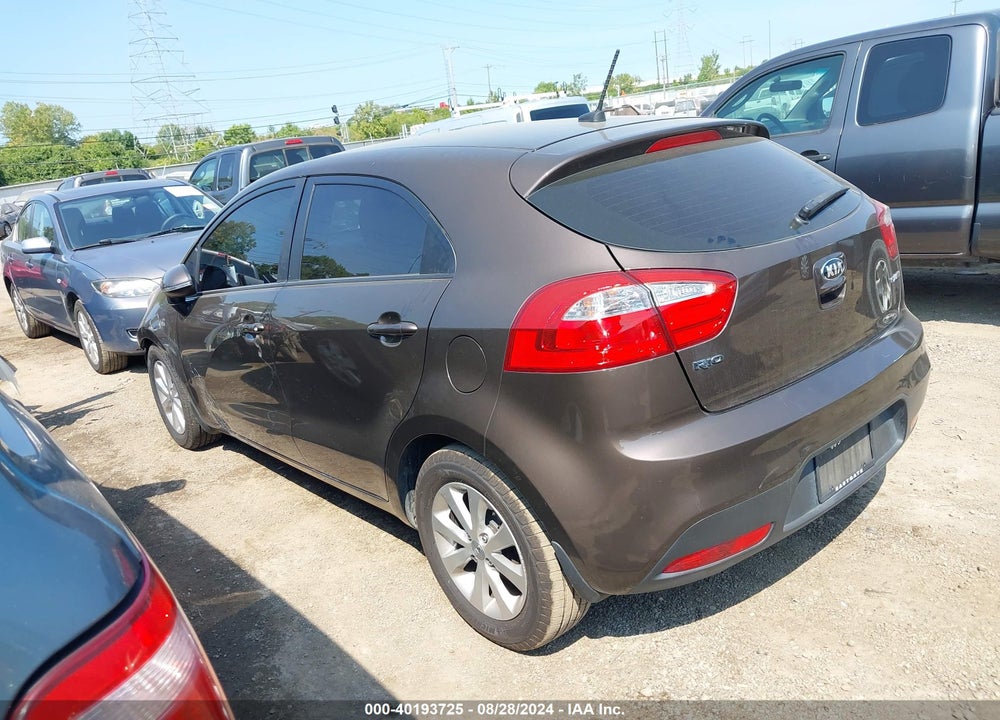 2015 KIA RIO EX VIN: KNADN5A35F6465286