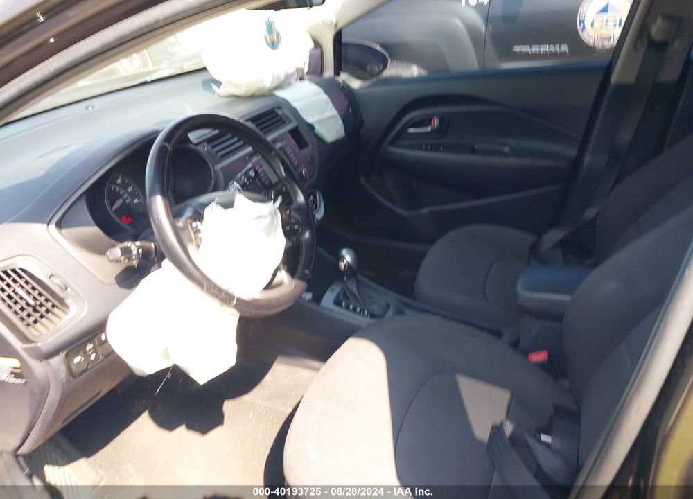 2015 KIA RIO EX VIN: KNADN5A35F6465286