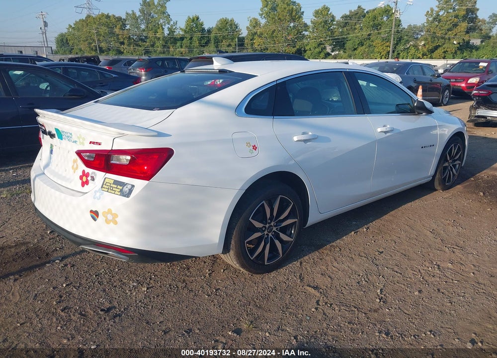 2022 CHEVROLET MALIBU FWD RS VIN: 1G1ZG5ST4NF196996