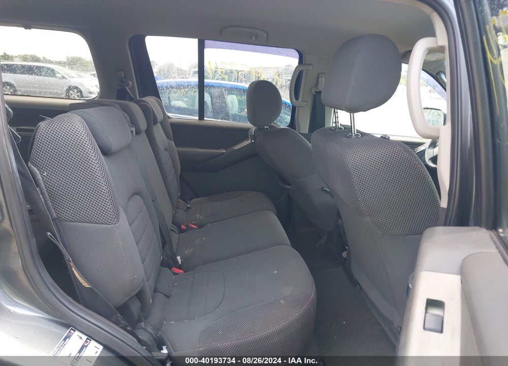 2009 NISSAN PATHFINDER S VIN: 5N1AR18B69C611907