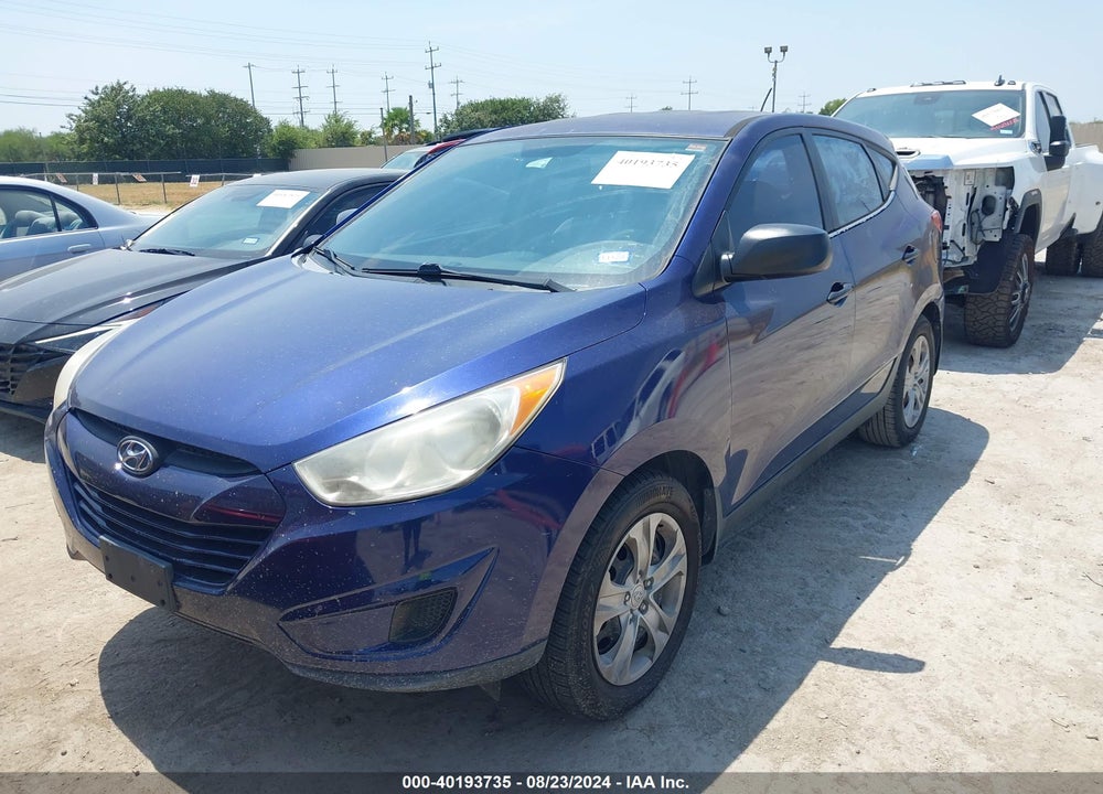 2010 HYUNDAI TUCSON GLS VIN: KM8JT3AC6AU065060
