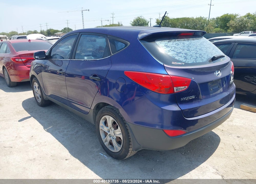 2010 HYUNDAI TUCSON GLS VIN: KM8JT3AC6AU065060