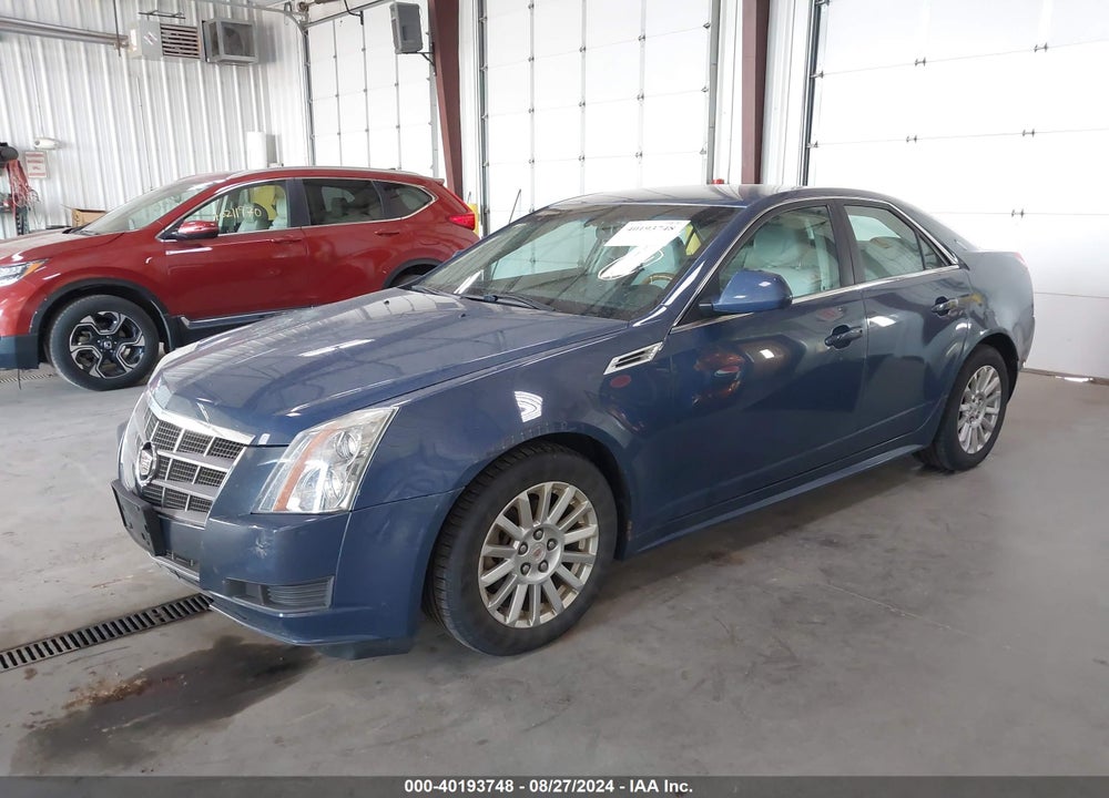 2010 CADILLAC CTS LUXURY VIN: 1G6DG5EG8A0105373