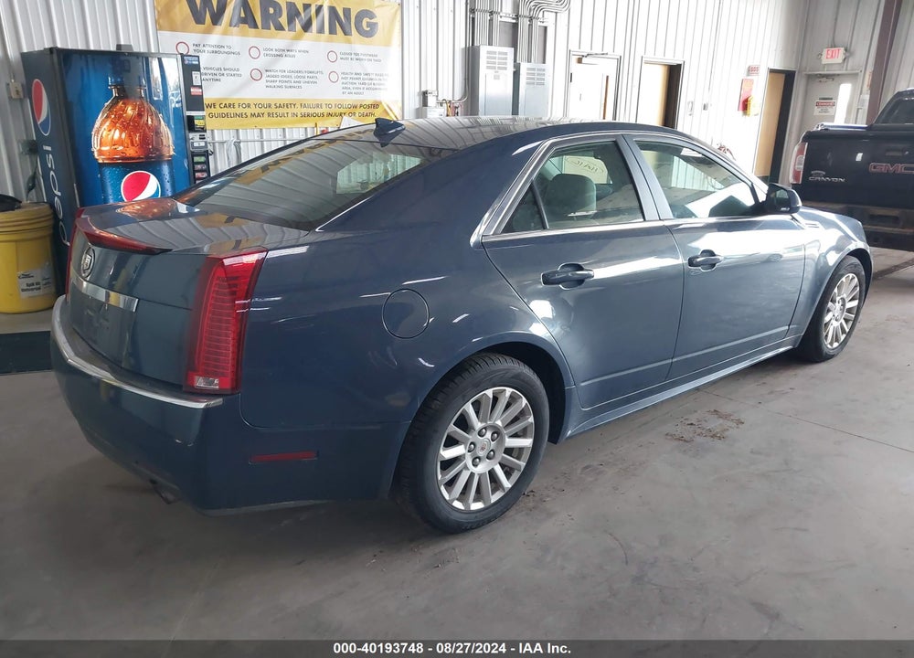 2010 CADILLAC CTS LUXURY VIN: 1G6DG5EG8A0105373