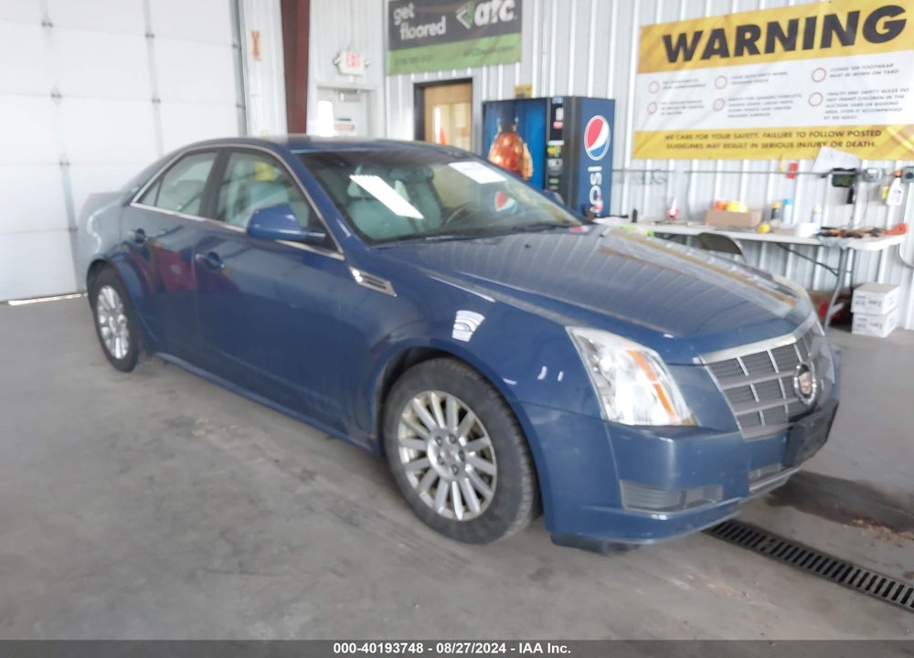 2010 CADILLAC CTS LUXURY VIN: 1G6DG5EG8A0105373