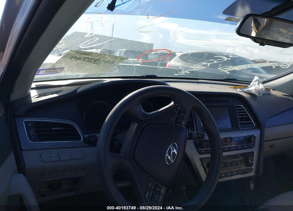 2016 HYUNDAI SONATA SE VIN: 5NPE24AF3GH343358