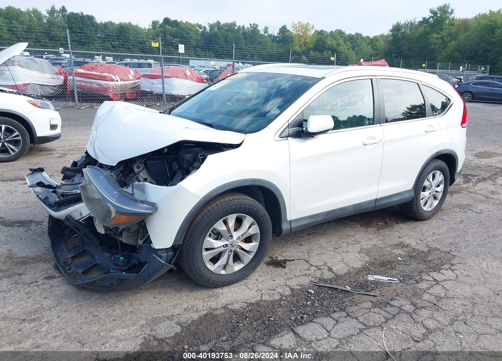 2012 HONDA CR-V EX-L VIN: 5J6RM4H76CL071737