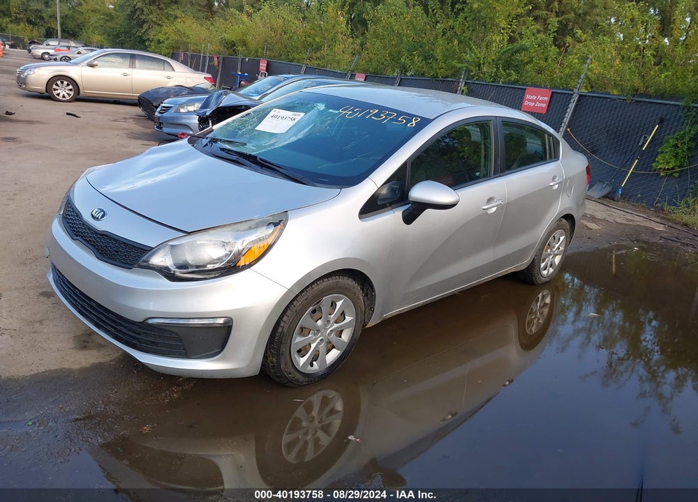 2016 KIA RIO VIN: KNADM4A30G6633253