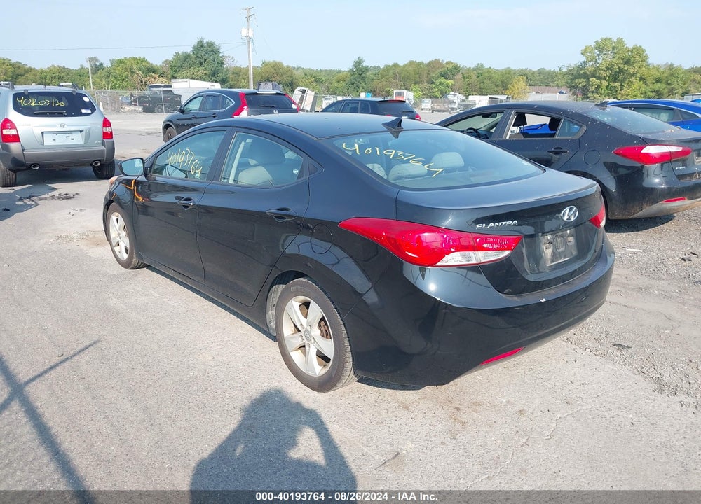2011 HYUNDAI ELANTRA GLS (ULSAN PLANT) VIN: KMHDH4AE2BU086608