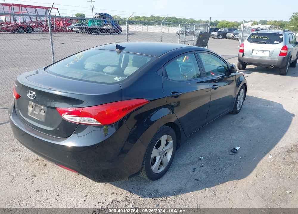 2011 HYUNDAI ELANTRA GLS (ULSAN PLANT) VIN: KMHDH4AE2BU086608