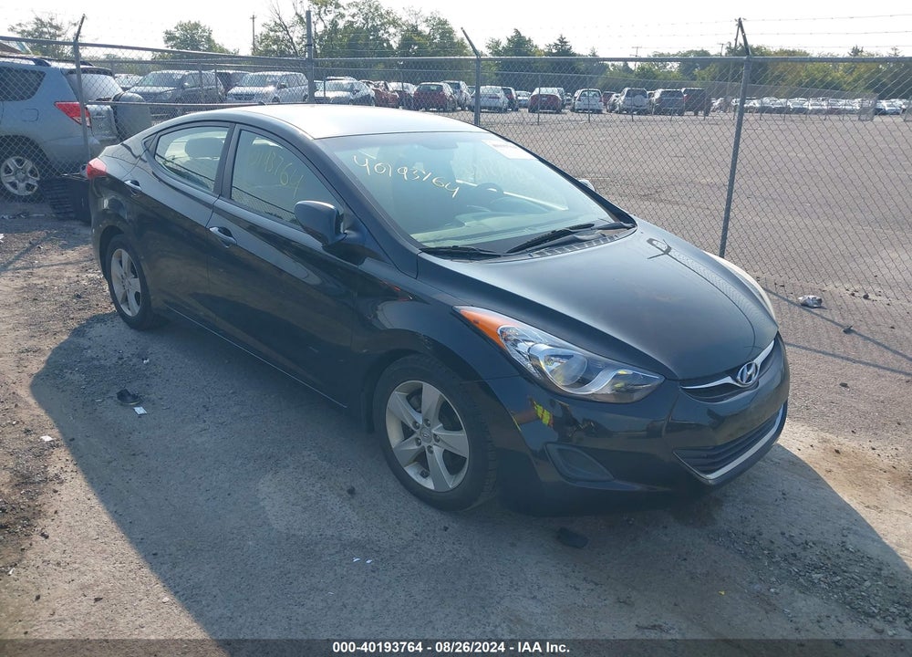 2011 HYUNDAI ELANTRA GLS (ULSAN PLANT) VIN: KMHDH4AE2BU086608