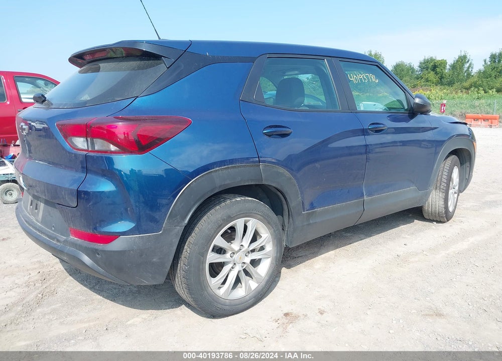 2021 CHEVROLET TRAILBLAZER FWD LS VIN: KL79MMS23MB124627