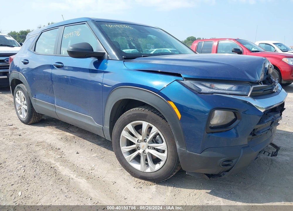 2021 CHEVROLET TRAILBLAZER FWD LS VIN: KL79MMS23MB124627