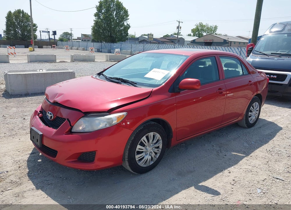 2010 TOYOTA COROLLA LE VIN: 1NXBU4EE4AZ267611