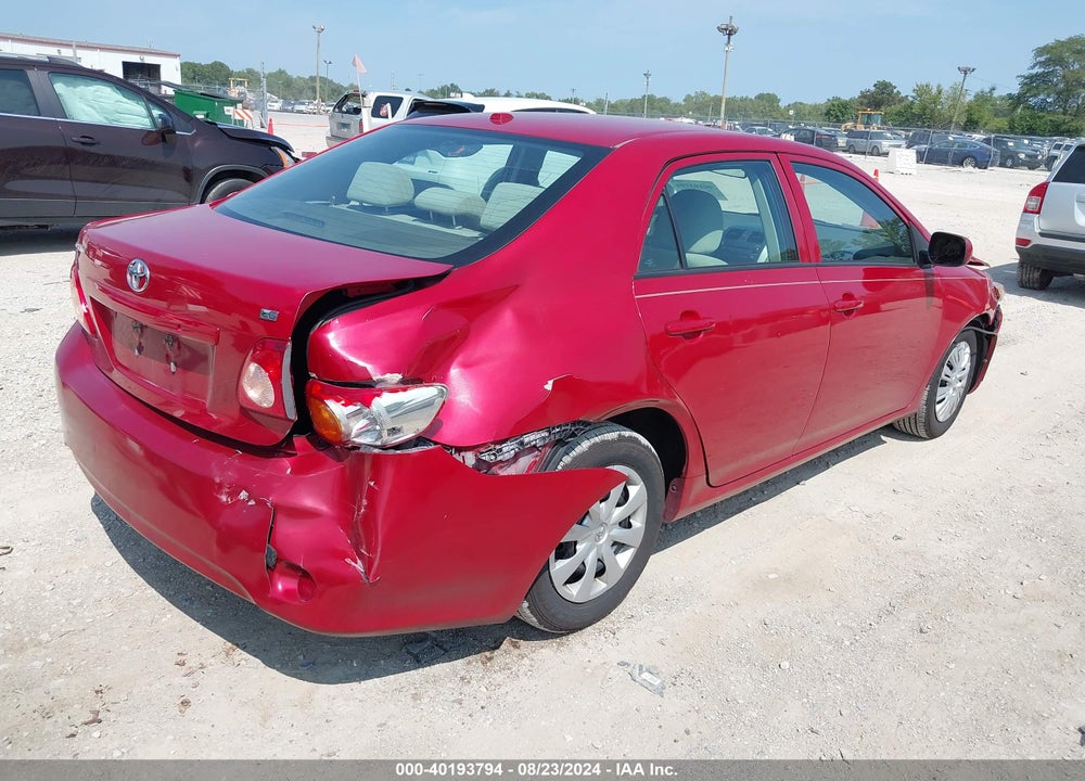 2010 TOYOTA COROLLA LE VIN: 1NXBU4EE4AZ267611