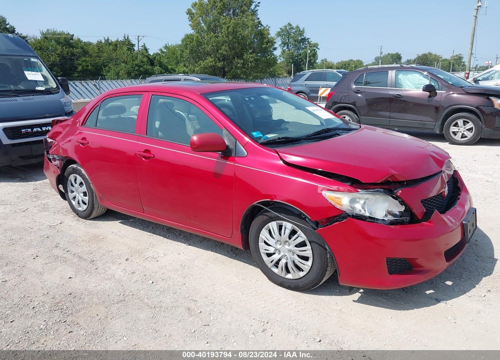 2010 TOYOTA COROLLA LE VIN: 1NXBU4EE4AZ267611