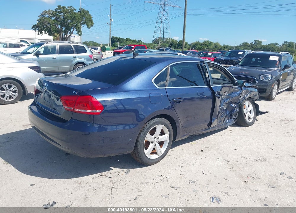 2014 VOLKSWAGEN PASSAT 1.8T WOLFSBURG EDITION VIN: 1VWAS7A3XEC035292
