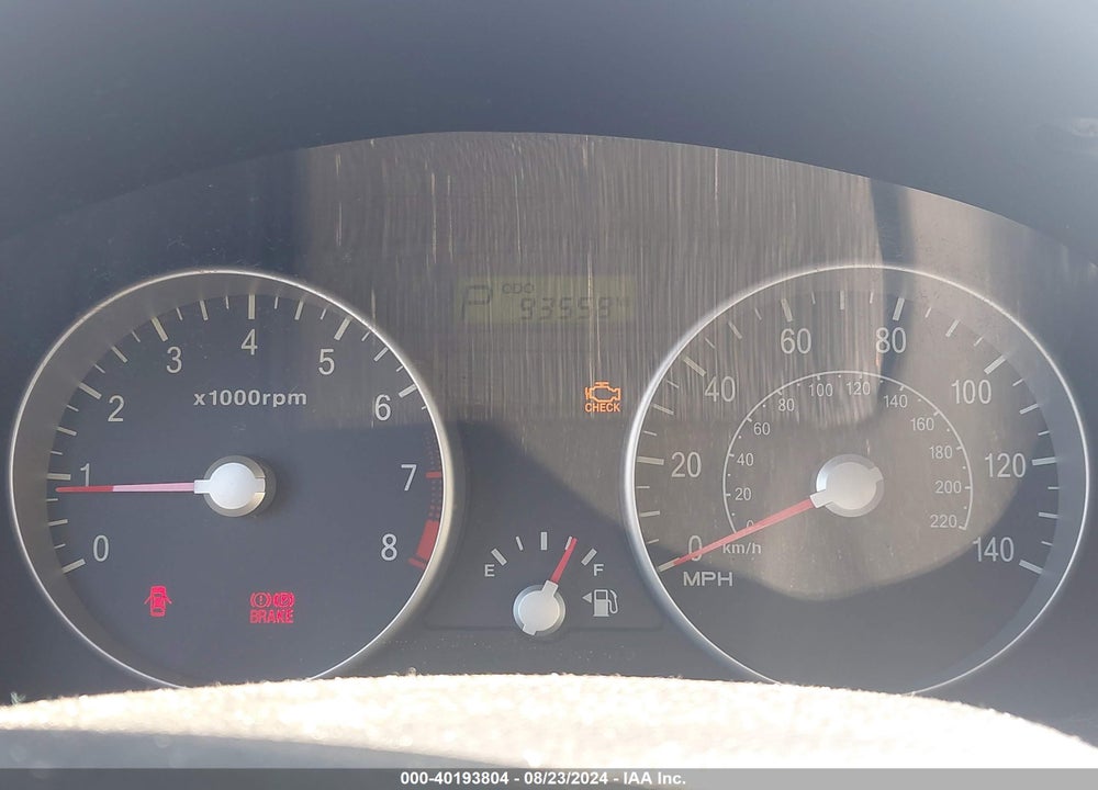 2008 HYUNDAI ACCENT GS VIN: KMHCM36C48U083601