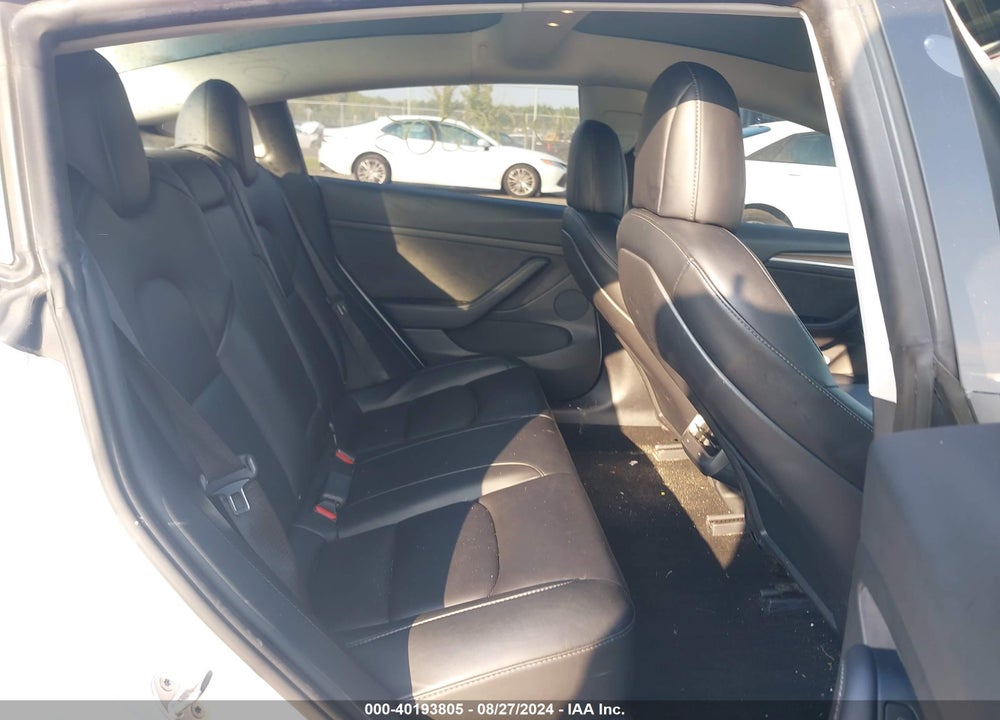 2021 TESLA MODEL 3 STANDARD RANGE PLUS REAR-WHEEL DRIVE VIN: 5YJ3E1EA9MF094568