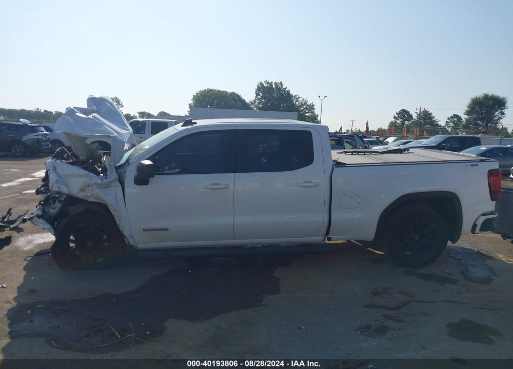2021 GMC SIERRA 1500 4WD STANDARD BOX ELEVATION VIN: 3GTU9CED0MG473175
