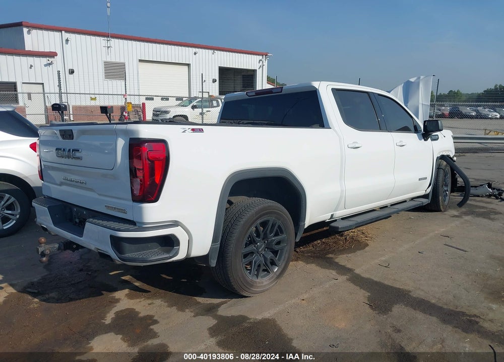 2021 GMC SIERRA 1500 4WD STANDARD BOX ELEVATION VIN: 3GTU9CED0MG473175