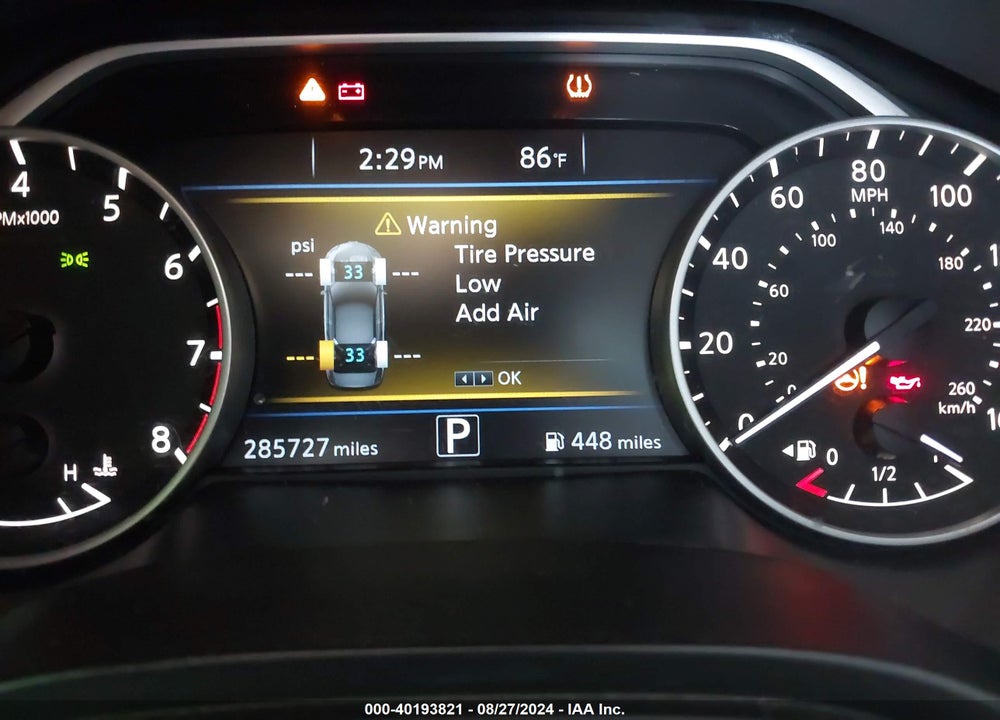 2017 NISSAN MAXIMA 3.5 SV VIN: 1N4AA6AP9HC443019