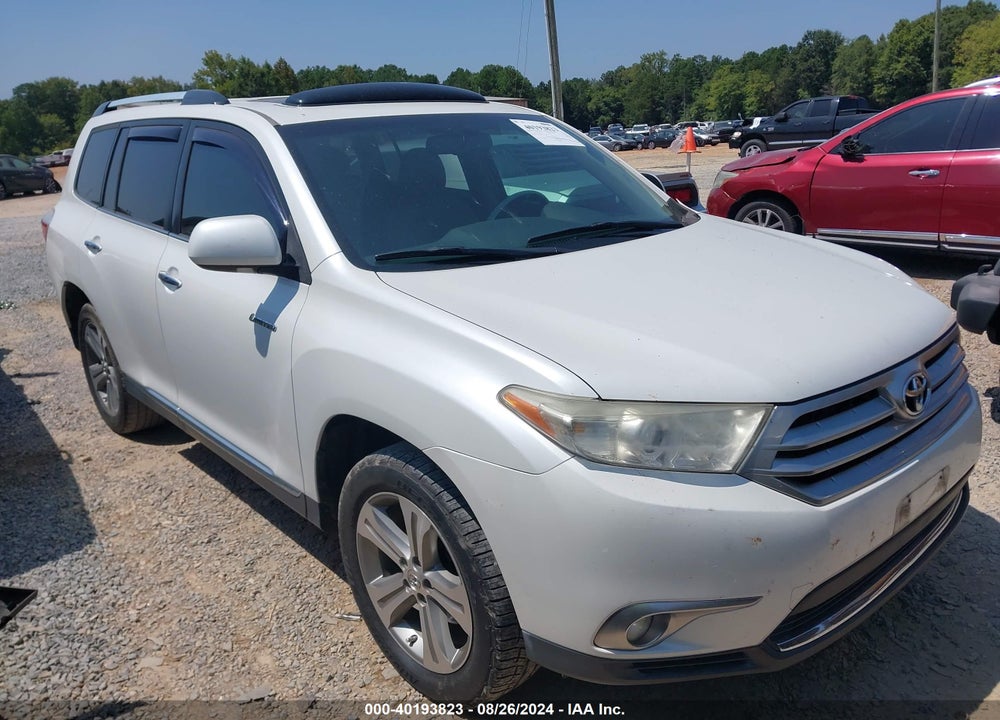 2011 TOYOTA HIGHLANDER LIMITED V6 VIN: 5TDYK3EH0BS033531