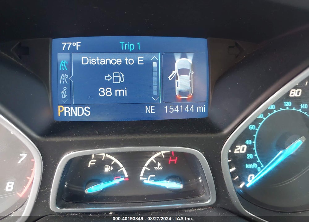 2014 FORD ESCAPE SE VIN: 1FMCU9GX8EUD23281