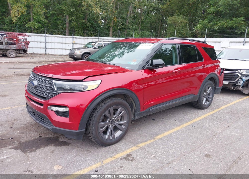 2022 FORD EXPLORER XLT VIN: 1FMSK8DH7NGA88976