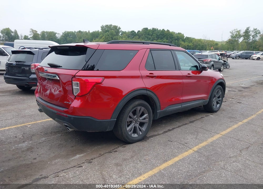 2022 FORD EXPLORER XLT VIN: 1FMSK8DH7NGA88976