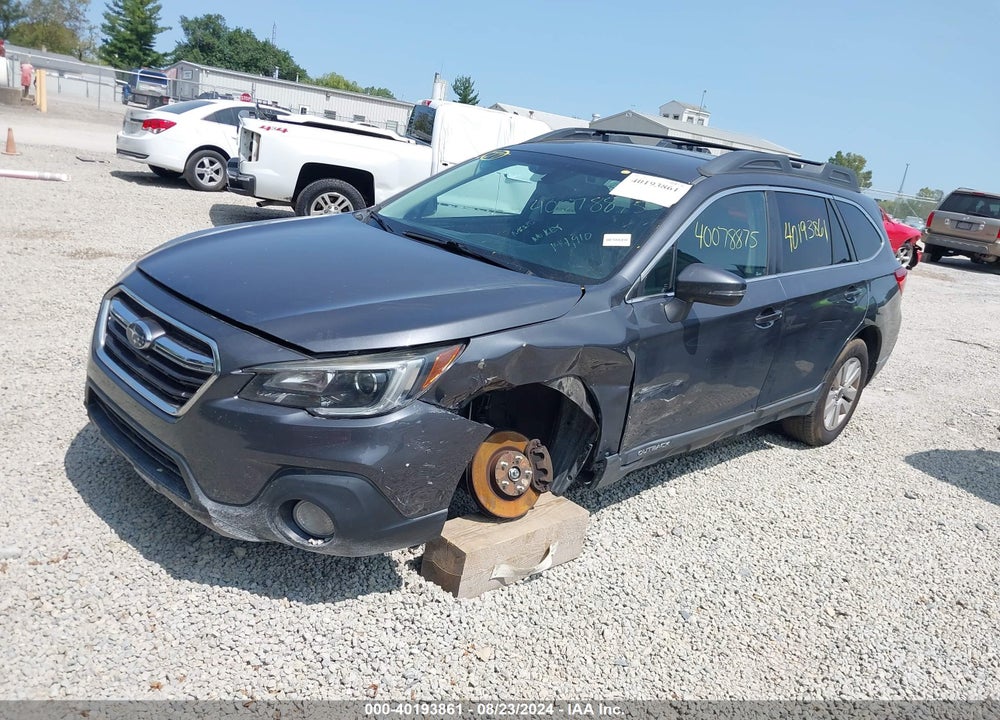 2019 SUBARU OUTBACK 2.5I PREMIUM VIN: 4S4BSAFC8K3351570