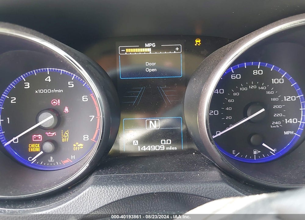 2019 SUBARU OUTBACK 2.5I PREMIUM VIN: 4S4BSAFC8K3351570