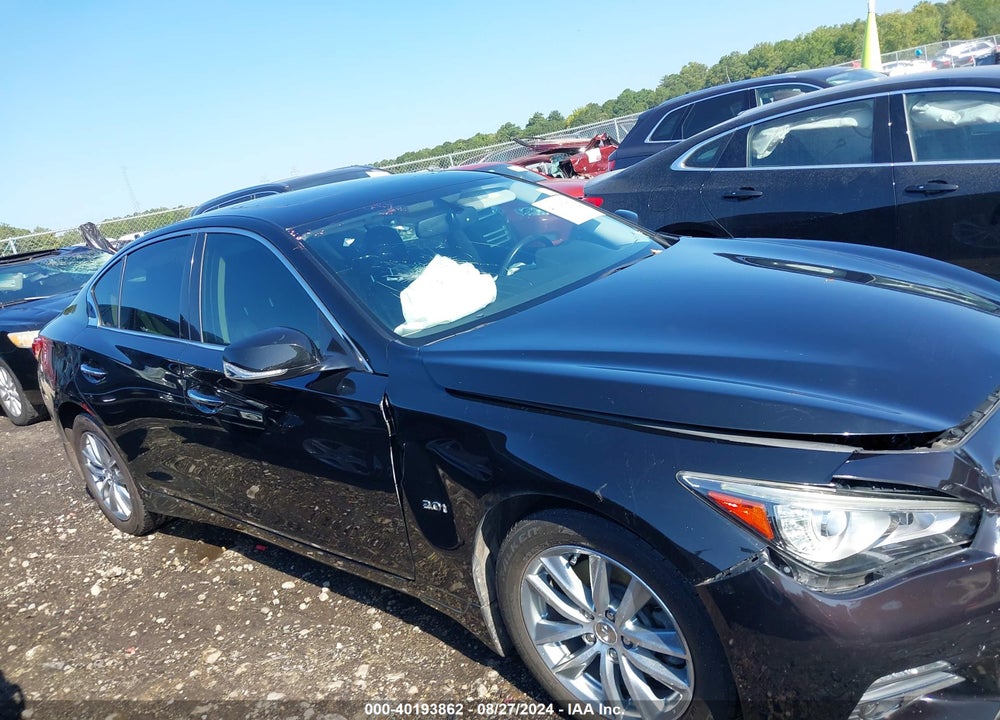 2016 INFINITI Q50 2.0T PREMIUM VIN: JN1CV7AP1GM202421