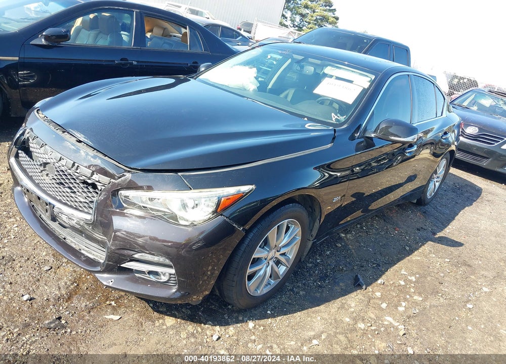 2016 INFINITI Q50 2.0T PREMIUM VIN: JN1CV7AP1GM202421
