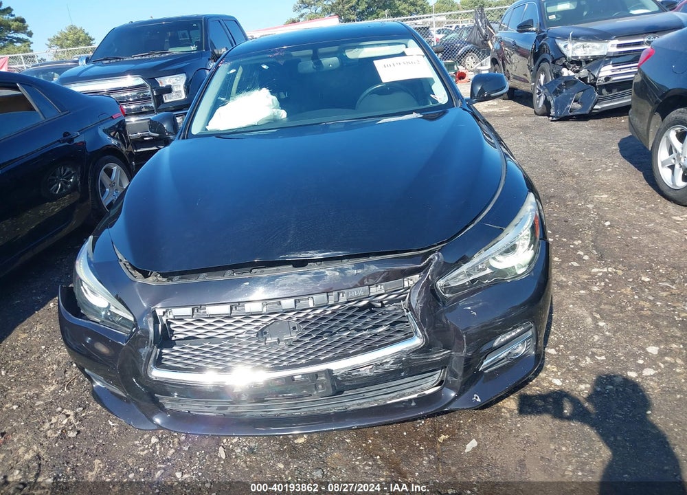 2016 INFINITI Q50 2.0T PREMIUM VIN: JN1CV7AP1GM202421