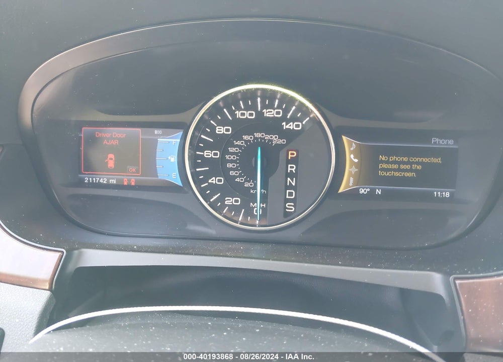 2013 FORD EDGE LIMITED VIN: 2FMDK3KC4DBA06677