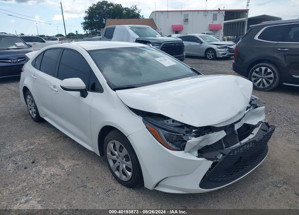 2021 TOYOTA COROLLA LE VIN: JTDEPMAE0MJ143033