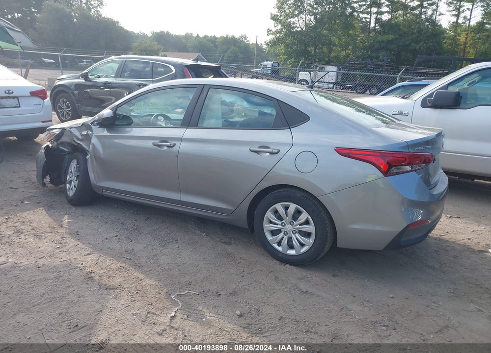 2022 HYUNDAI ACCENT SE/SEL VIN: 3KPC24A6XNE160922