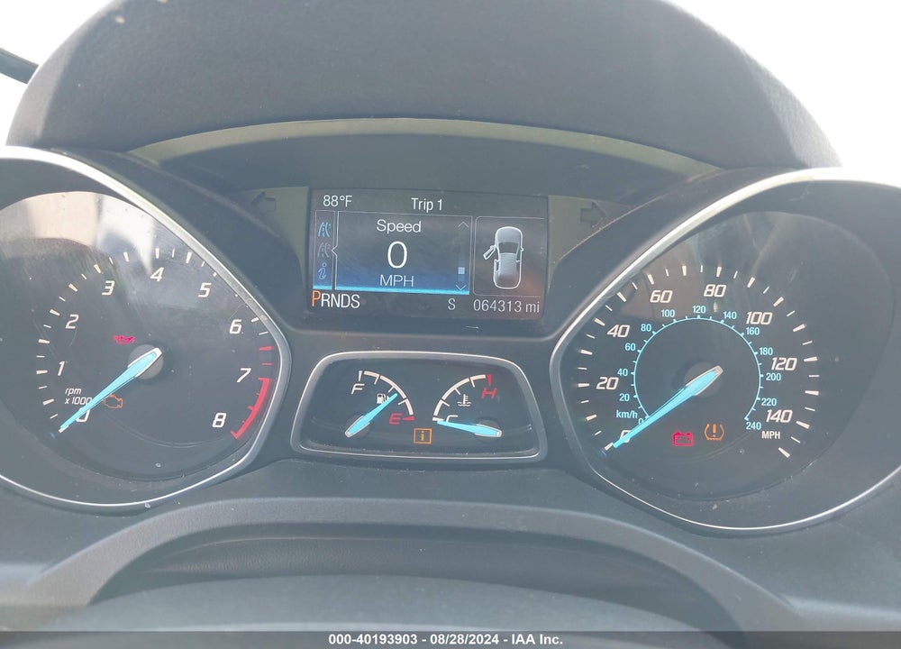2016 FORD ESCAPE SE VIN: 1FMCU9GX5GUC53693