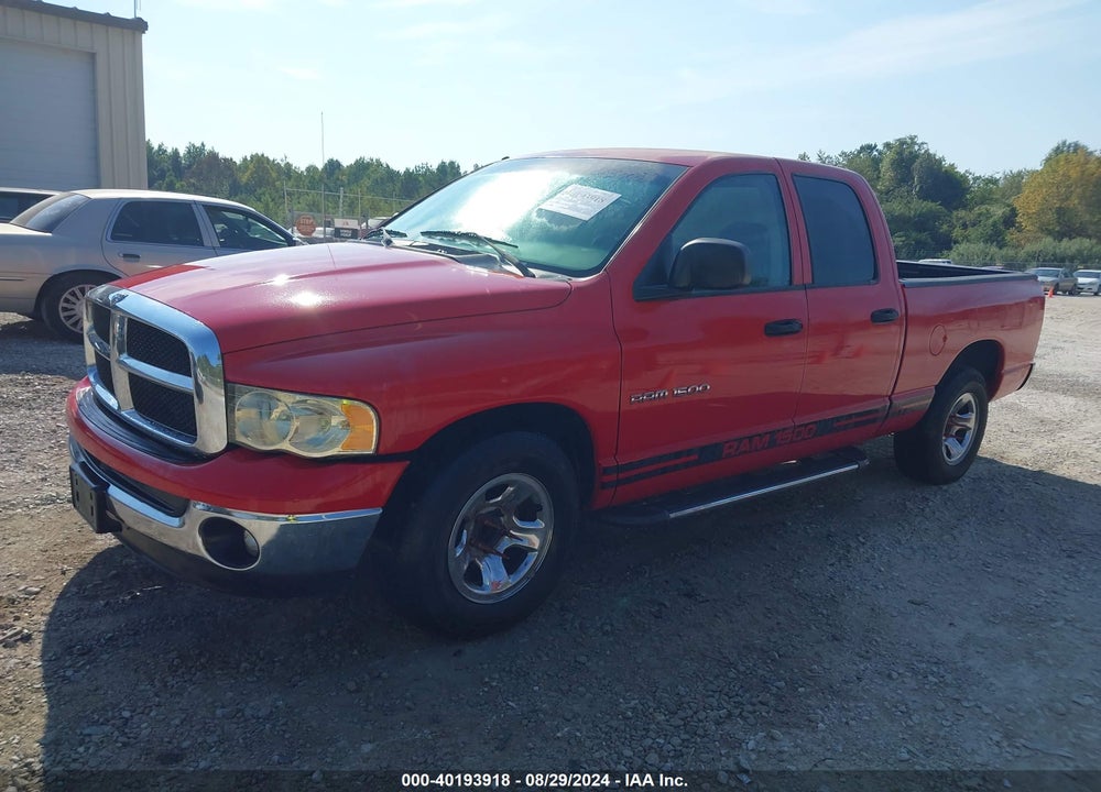 2003 DODGE RAM 1500 VIN: 1D7HA18NX3J555290