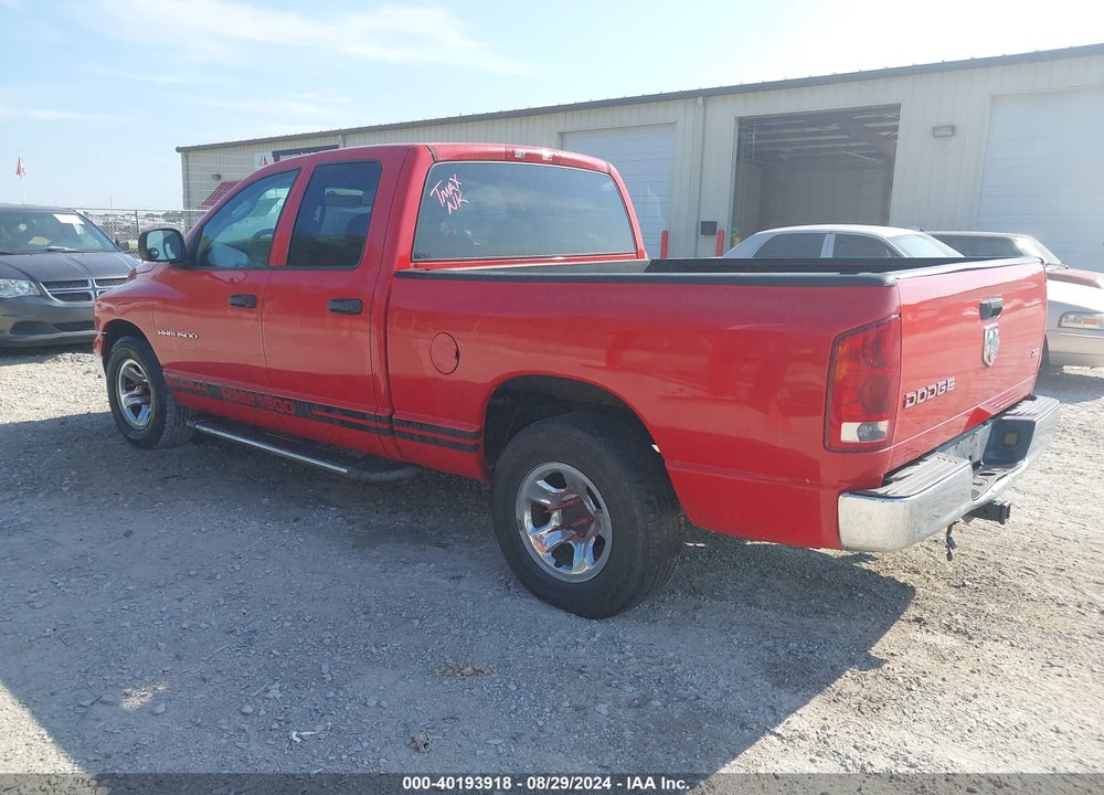 2003 DODGE RAM 1500 VIN: 1D7HA18NX3J555290