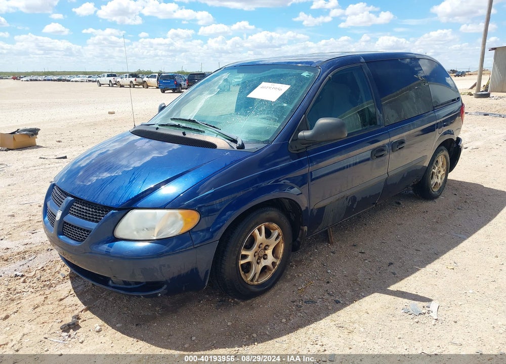 2003 DODGE CARAVAN SE VIN: 1D4GP25343B192799