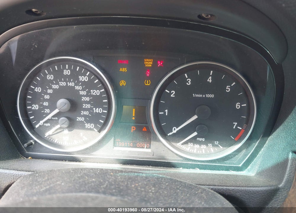 2007 BMW 328I VIN: WBAVA33567KX77855