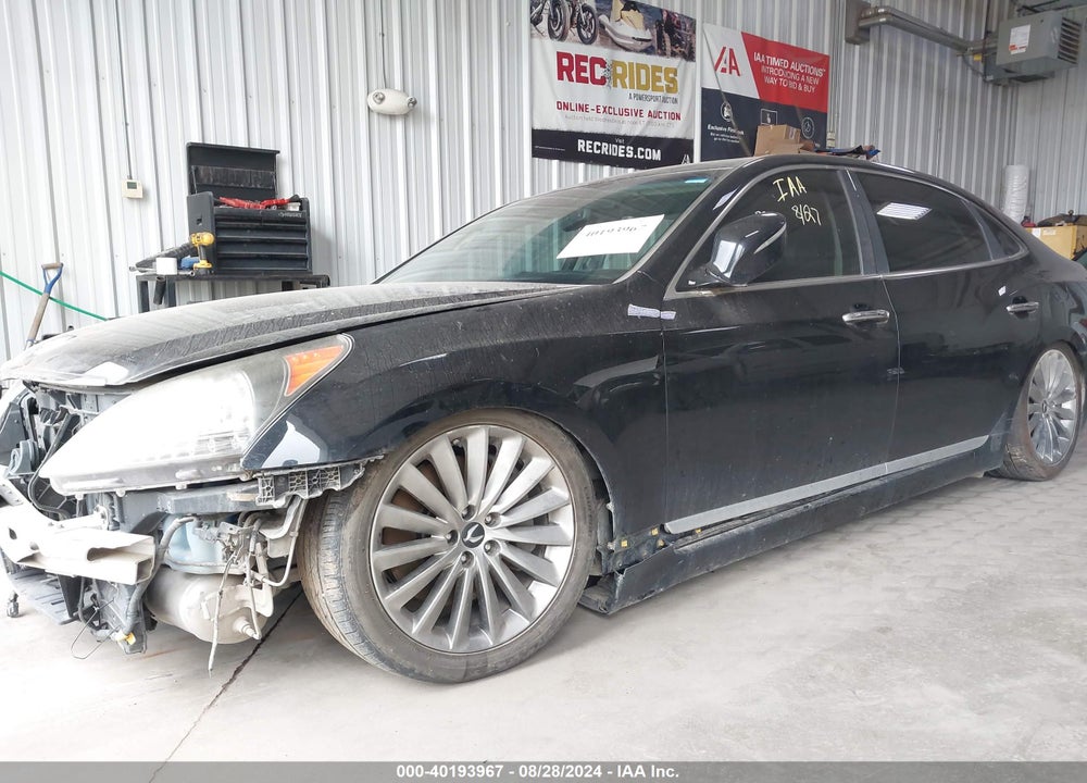 2014 HYUNDAI EQUUS SIGNATURE VIN: KMHGH4JH2EU073773
