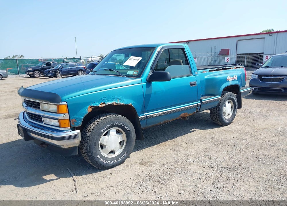1997 CHEVROLET K1500 SPORTSIDE VIN: 1GCEK14R8VZ224795